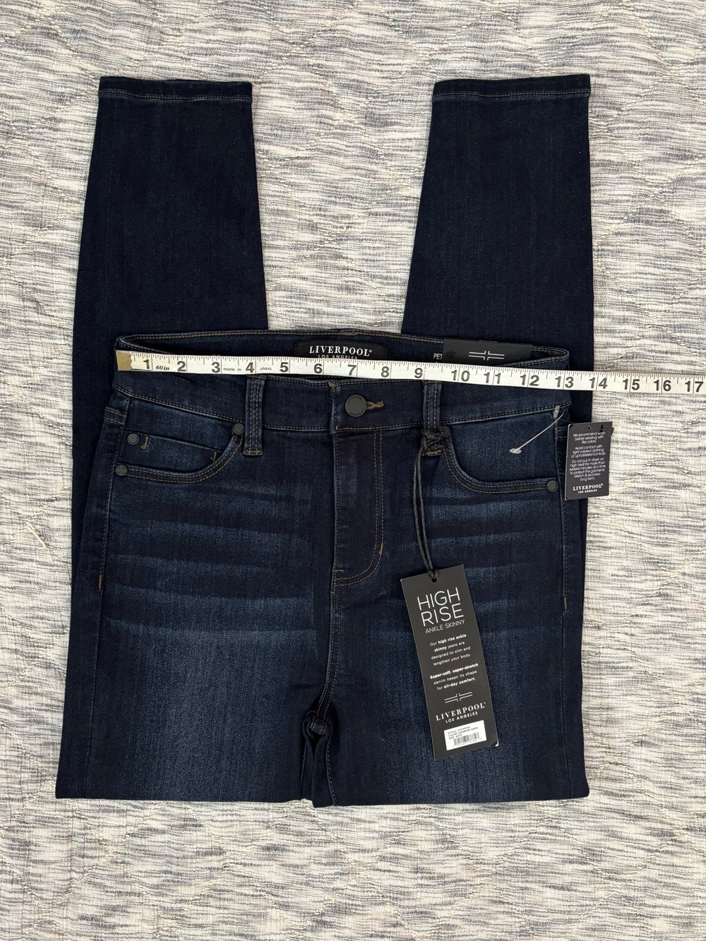 Liverpool High Rise Abby Ankle Skinny Jeans Sz 4/27P NWT | Liverpool Jeans NEW- - Picture 7 of 11